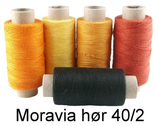 Moravia 100% hør lin 40/2 mange farver